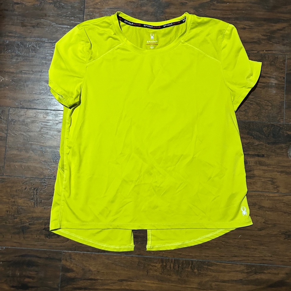 Spyder workout tee